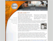 Tablet Screenshot of bihe.org